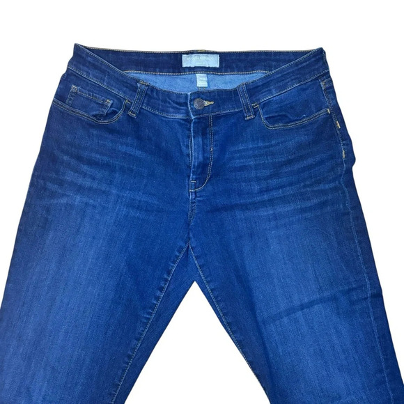 Banana Republic Skinny Fit Dark Wash Jeans Size 8 - Picture 2 of 9